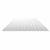 Профнастил C10 (0.45мм) | цвет Сигнальный белый 9003 | длина листа 2500 мм