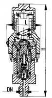 Клапан 524-03.183 предохранительный штуцерный сигнальный Ду 15 