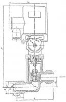 Клапан 587-35.1208 штуцерный проходной с электромагнитным приводом Ду 32 Py 30 