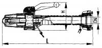 Ствол 812-35.031 комбинированный с головками соединительными и гайками быстросмыкающимися Ду 65 Py 10 