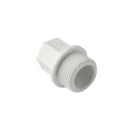 Заглушка ПП резьбовая 1/2'' PN25, с наруж. резьбой, белая, Pro Aqua PA15508P 