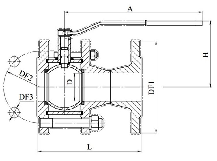 Краны шаровые чертежи dwg