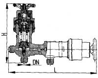 Клапан 521-35.3253 для манометра штуцерный сильфонный Ду 3 Py 250 