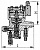 Клапан 525-03.043 редукционный штуцерный проходной односедельный Ду 20 Py 400 