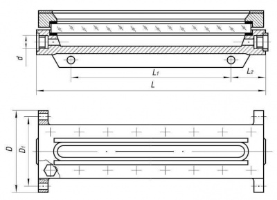 Колонка 598-03.030-01 указательная Ду 10 Py 2 