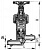 Клапан 521-35.1826-02 запорный приварной проходной бессальниковый с герметизацией Ду 10 Ру 63 