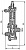 Клапан 587-35.9027-03 штуцерный проходной с сервоприводом Ду 10 Py 10 