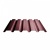 Профнастил С44 | цвет Шоколад 8017 | толщина металла 0,7 мм