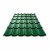 Металлочерепица Монтеррей | цвет Зеленый мох 6005 | толщина металла 0,5 мм