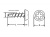 Саморезы с полуцилиндрической головкой, крестообразным шлицем Phillips 2, наконечник — сверло, оксидированные, РМЗ 