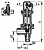 Клапан 524-03.228 предохранительный штуцерный угловой с принудительным подрывом Ду 20 Py 4 