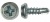 Саморезы с полуцилиндрической головкой, крестообразным щлицем Phillips 2, наконечник — сверло (оцинкованные) (КНР) 
