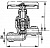 Клапан 521-35.3142 запорный штуцерный проходной Ду 6 Ру 350 