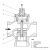 Клапан регулирующий VRB 3 Ду 40 Kvs 25, Rp 1 1/2, Danfoss 065Z0219 