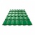 Металлочерепица Монтеррей | цвет Зеленая листва 6002 | толщина металла 0,5 мм
