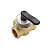 Клапан регулирующий поворотный , HRB 3, Ду 15, Rp 1/2 Kvs 1,63, Danfoss 065Z0402 
