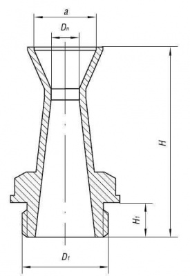 Распылитель струйный с плоским факелом 588-30.125, ИТШЛ.634264.018 