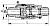 Клапан 522-03.159 невозвратный штуцерный прямоточный Ду 20 Py 250 