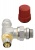 Клапан радиат.терморегулятора 2-трубн.система PN 10 RA-N Press , угловой, никелированный, ппресс. соединение , муфта-муфта, Ду 15, Danfoss 013G3237 